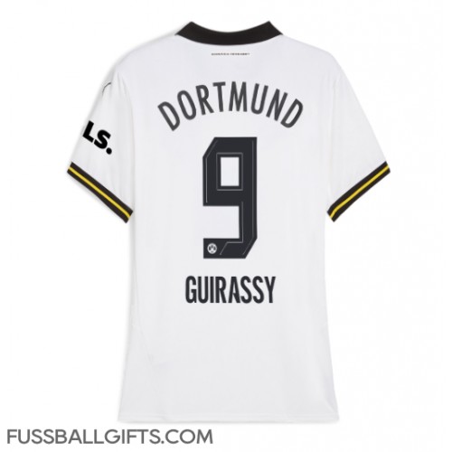 Borussia Dortmund Serhou Guirassy #9 Fußballbekleidung 3rd trikot Damen 2024-25 Kurzarm